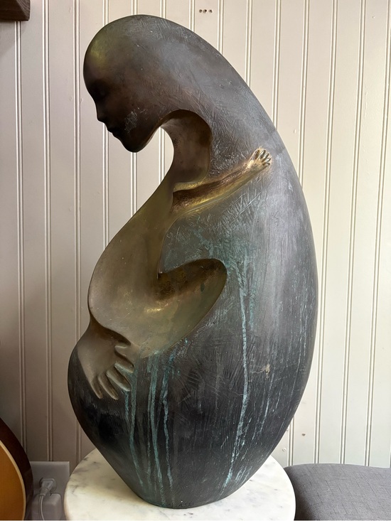 Other - RARE Angelo Basso Bronze Sculpture “Mother and Child” Limited Edition VIII/IX